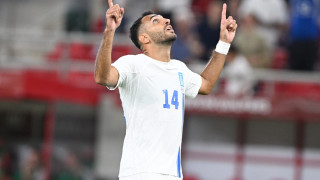 Ελλάδα-Λευκορωσία: Ο Παυλίδης με κεφαλιά το 2-0, ο «Μπάκα» με «κεραυνό» το 3-0