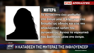 «Ήταν για προσωπική της χρήση», κατέθεσε η μητέρα της 28χρονης για τη ροζ κοκαΐνη