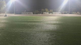 Φωτορεπορτάζ: Οι εργασίες στο γήπεδο της Τριανδρίας