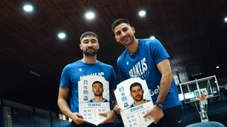 Ηρακλής: Τσιακμάς και Μωραΐτης σχολιάζουν τα στατιστικά τους με… τρομερή «χημεία»