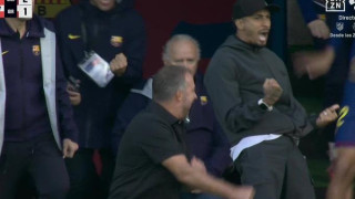 Πρόκληση Φλικ με άσεμνη χειρονομία στο νικητήριο γκολ της Μπαρτσελόνα στις καθυστερήσεις