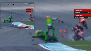 Moto-3: Τρομακτικό ατύχημα στη Μαλαισία, συγκρούστηκαν δύο αναβάτες!