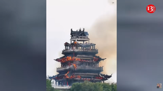 Κίνα: Κεριά και...λιβάνια κατέστρεψαν θρησκευτικό περίπτερο!