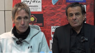 Στοΐνοβιτς: «Νικήσαμε με καθαρό σκορ» - Ακριτόπουλος: «Εφικτός στόχος η εξάδα»