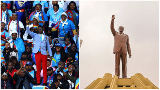 Κύπελλο Εθνών Αφρικής: Ο οπαδός-άγαλμα, ακίνητος στα παιχνίδια, σύμβολο της ελευθερίας