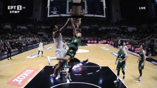 Απίθανο poster κάρφωμα του Μέλβιν στο ΠΑΟΚ-Παναθηναϊκός!