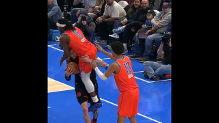 ΝΒΑ: Ο Μαμουκελασβίλι έσωσε από σίγουρο τραυματισμό τον Ντορτ