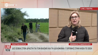 Ηλεία: Δις ισόβια στον 39χρονο για τον βιασμό και τη δολοφονία της 11χρονης