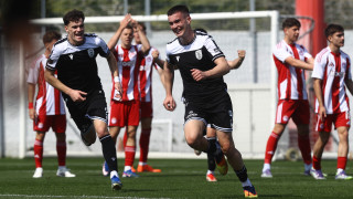 ΠΑΟΚ-Κ19: Διπλό επί του Ολυμπιακού και άνετη παραμονή στην κορυφή