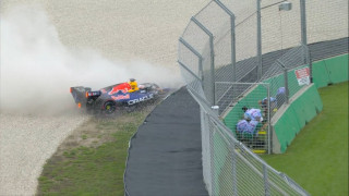 Formula 1: Ατύχημα για τον Φερστάπεν στο Q1-Ξεκινάει τελευταίος στο Grand Prix