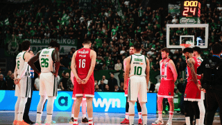 Παναθηναϊκός-Ολυμπιακός: Ενός λεπτού σιγή στη μνήμη του Βασίλη Γκούμα