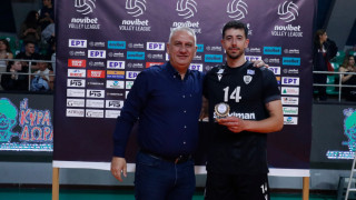 MVP ο Γαλιώτος: «Παίξαμε σαν οικογένεια–Αυτό το βραβείο το αφιερώνω στους Έλληνες αθλητές»