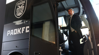 Ο ΠΑΟΚ αναχώρησε για Βόλο με το βλέμμα στο τρόπαιο του Κυπέλλου