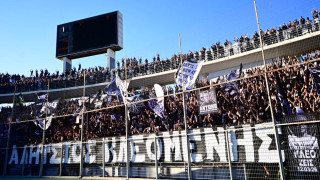 ΠΑΟΚ-ΟΦΗ: Η είσοδος των οπαδών του Δικεφάλου στο Πανθεσσαλικό