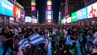Άγρια επεισόδια πριν το Αργεντινή-Αλγερία: Ξύλο και συμπλοκές μεταξύ οπαδών στην Times Square