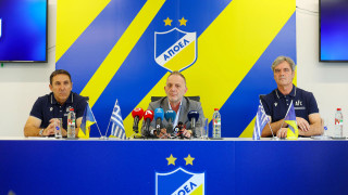 ΑΠΟΕΛ: Η παρουσίαση Βρύζα, Παπαδόπουλου και η αναφορά στον Μαντσίνι
