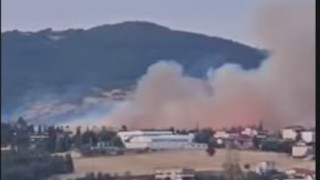Θεσσαλονίκη: Μεγάλη φωτιά στο Ωραιόκαστρο κοντά σε σπίτια–Μήνυμα του 112 για εκκένωση