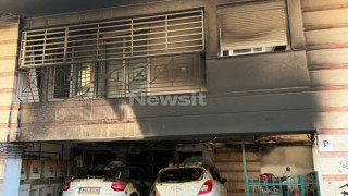 Θεσσαλονίκη: Εμπρησμοί σε αυτοκίνητα στελεχών της ΝΔ-Μια γυναίκα διασωληνωμένη