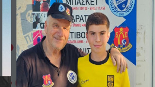 Στην Κ15 του Άρη ο Λουκάς Σινοπίδης