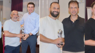 Η κλήρωση του Κυπέλλου «Αννα Μαρία Πανταζώνη» αλλά και οι βραβεύσεις στην εκδήλωση της ΕΠΣΜ