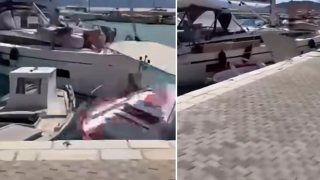 Ιστιοφόρο προσκρούει σε ελλιμενισμένα σκάφη στον Κάλαμο Λευκάδας