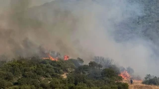 Φωτιά στο Κοκκινόχωμα Καβάλας – Ισχυρές πυροσβεστικές δυνάμεις στο σημείο