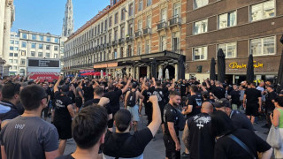 «Μικρή Τούμπα» οι Βρυξέλλες – Στους δρόμους οι οπαδοί του ΠΑΟΚ!