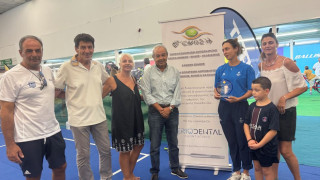 Η καρδιά της αντισφαίρισης «χτύπησε» δυνατά στη ΔΕΘ – Βράβευση της Μάρθας Ματούλα