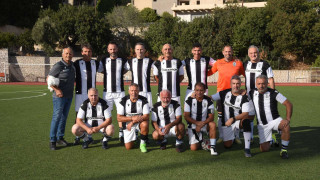 Οι βετεράνοι του ΠΑΟΚ στην Χίο για την ενίσχυση των Πυρόπληκτων Αμανής
