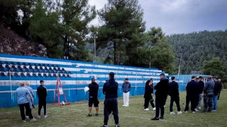 Συγκίνηση στην Παναγία Θάσου: Το τελευταίο «αντίο» του Αίαντα στον μικρό Γκιάνα