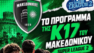 Η κλήρωση των Πρωταθλημάτων Νέων Κ-19 και Κ-17 της Super League 2