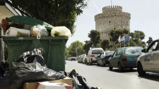 Τα σκουπίδια «πλημμυρίζουν» τον Δήμο       Θεσσαλονίκης