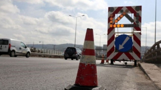 Εργασίες συντήρησης στην Ε.Ο. Θεσσαλονίκης - Μουδανιών