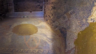 Αμφίπολη: Αποκαλύφθηκε μοναδικό ψηφιδωτό που απεικονίζει άρμα