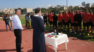 Ο αγιασμός του Απόλλωνα πριν το «Αλκαζάρ» (pics&videos)