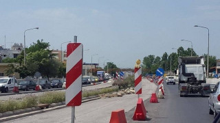 Εργασίες στην Ε.Ο. Θεσσαλονίκης- Αεροδρομίου & στη Μουδανιών