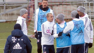 Άναψαν επικίνδυνα τα αίματα στην προπόνηση της Μπάγερν  (pic)