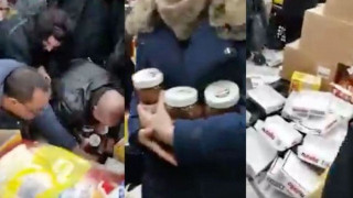 Ποδοπατήθηκαν και πιάστηκαν στα χέρια για μια... Nutella (ΒΙΝΤΕΟ)