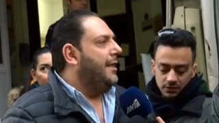 Οι δηλώσεις του Στέλιου Διονυσίου έξω από τα δικαστήρια της Ευελπίδων