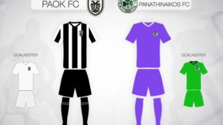 ΠΑΟΚ-Παναθηναϊκός: Οι εμφανίσεις των ομάδων