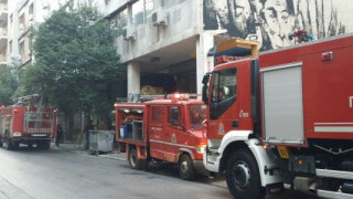 Φωτιά σε γραφεία εφημερίδας στην Αθήνα