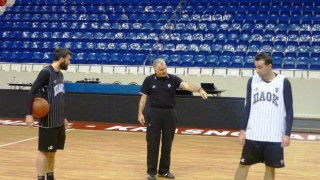  Προπόνηση στη "Basket Hall"