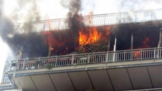 Γυναίκα παραλίγο να καεί ζωντανή σε διαμέρισμα στον Λαγκαδά