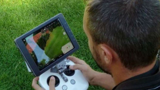 Το drone στην υπηρεσία του Λουτσέσκου         (video)