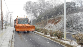 Κεντρική Μακεδονία: 5.500 τόνοι αλάτι    στους δρόμους