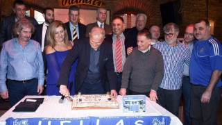 Εκοψε την πίτα του ο Γαλανόλευκος Φάρος στη Θεσσαλονίκη (pics+vids)