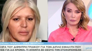 Ξεσπά η σύζυγος του Γραικού: «Στα ΜΜΕ πουλούσε η ξανθιά χήρα» (BINTEO)
