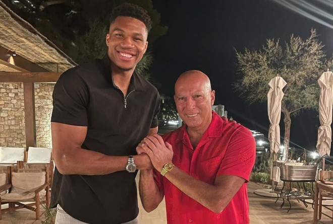 Θα… πέσουν τα τσιμέντα: Νίκος Γκάλης και Γιάννης Αντετοκούνμπο μαζί στο Παλέ!