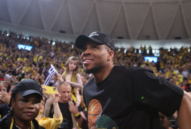 Άρης: Συνάντηση Γκάλη – Αντετοκούνμπο στο μουσείο της ΚΑΕ