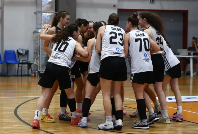 Πανελλήνιο Κορασίδων: Ο ΠΑΟΚ κέρδισε (69-56) τον Παναθηναϊκό και έκανε το 3/3